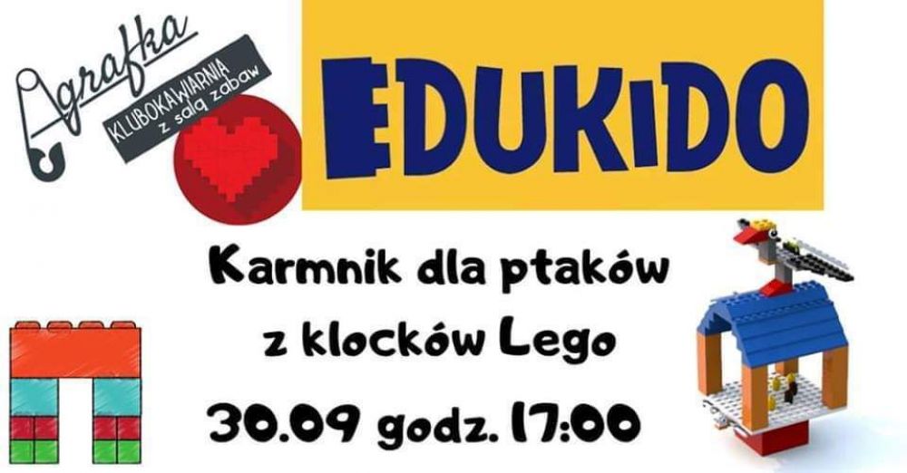 Edukido - Budowanie z klocków LEGO - Karmnik dla ptaków